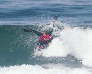 Campeã do Mundo Joana Schenker à procura do 'penta' na Costa Nova.