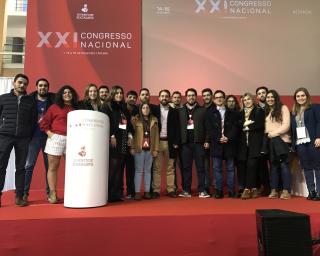 Aveiro: JS apoiou eleição de Maria Begonha para a liderança nacional da Juventude Socialista.
