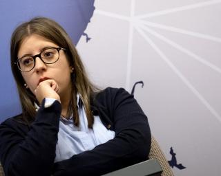 Joana Sá Pereira apresenta recandidatura à Presidência da Distrital de Aveiro da JS.