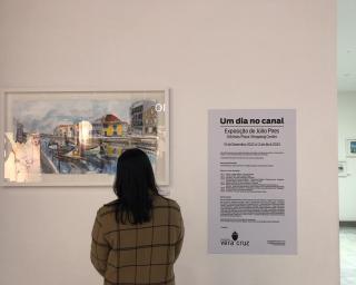 Júlio Pires apresenta obras de arte no Glicínias.