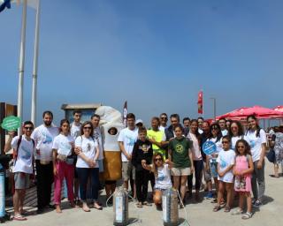 Destacamos que as beatas são o resíduo que mais se encontra nas praias - Carlos Rocha (JF Gafanha da Nazaré).