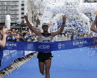 André Costa e Alexandra Oliveira venceram as provas principais da Maratona da Europa.