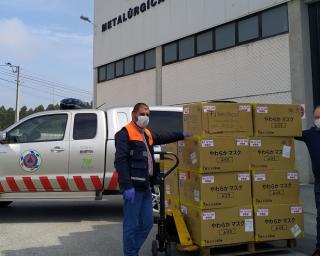 Duas empresas doam máscaras a Águeda.