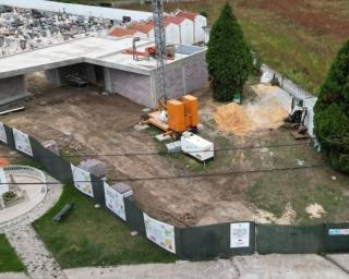 Oliveirinha: Câmara de Aveiro e Junta de Freguesia assinalam fim da obra da nova casa mortuária.