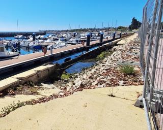 Município da Murtosa tem a concurso a empreitada de Reabilitação do Muro de Contenção Marginal na Frente Urbana da Torreira.