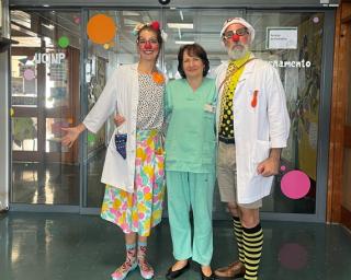 doutores palhacos chegam ao Hospital de Aveiro