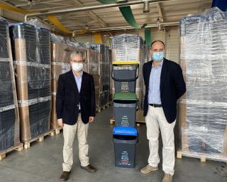 Oliveira do Bairro vai distribuir 25.500 contentores mini-ecopontos por moradias unifamiliares.