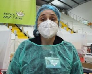 Covid-19: Hospital de apoio na Arena de Ovar recebeu primeiros doentes.