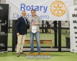 Rotary Clube de Aveiro reuniu 200 atletas no torneio solidário de padel.
