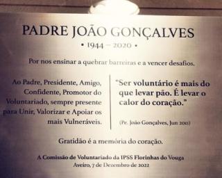 Florinhas do Vouga homenageia João Gonçalves.