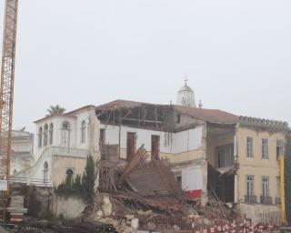 Vagos: Autarquia diz que derrocada no palácio Visconde Valdemouro “foi uma situação tão adversa quanto imprevista.