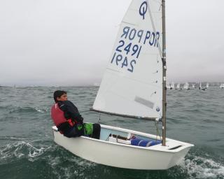 Vela: Sporting de Aveiro no apuramento nacional da classe optimist.