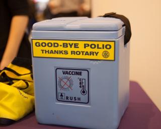 Águeda: Aguedenses doam 2760 vacinas para a combater o virus da poliomielite.