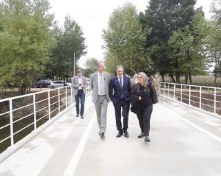 ponte do parque da balsa inaugurada esta semana