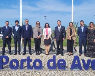 Porto de Aveiro recebeu a visita da Embaixadora da Noruega em Portugal.