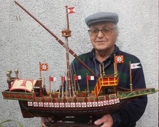 Murtosa: José Pereira assina exposição de miniaturas de barcos. 