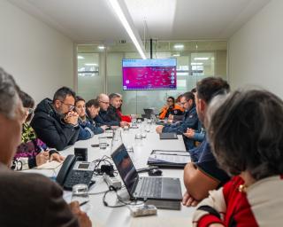 ativado plano de emergencia e canceladas atividades ao ar livre