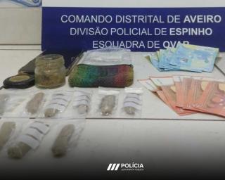 psp deteve suspeito de trafico em Ovar