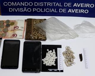 Aveiro: PSP deteve suspeito de tráfico de estupefacientes.