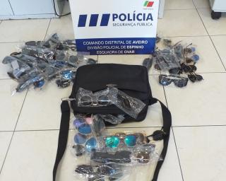 Ovar: PSP identifica suspeitos de venda de material contrafeito.