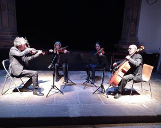 Anadia: Quarteto Santa Cruz apresenta concerto “Requiem de Mozart”.