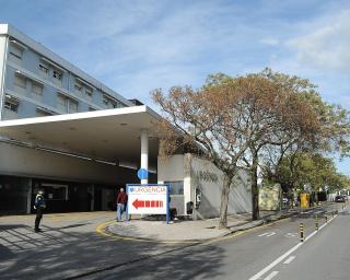 Serviço de Urgência de Obstetrícia e Ginecologia condicionado no Hospital de Aveiro.