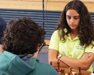 Rita Santos Campeã Nacional Feminina Sub-20 no Nacional de Jovens de Xadrez 2019.