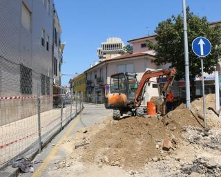 Obras na Rua do Gravito entram na segunda fase.