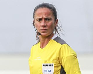 Sandra Bastos é a primeira juíza portuguesa nomeada para um Mundial de futebol feminino.