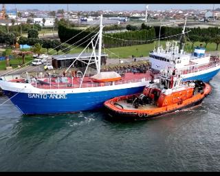 Navio-Museu Santo André está de volta ao Jardim Oudinot.