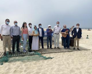  Praia de São Jacinto já tem a Bandeira Azul hasteada.
