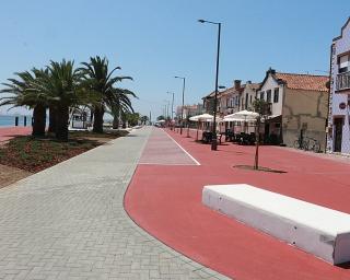 Bairro da Beira Mar e frente ribeirinha de São Jacinto reservados a circulação pedonal.