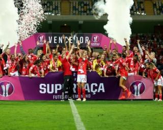 Futebol: Benfica vence Supertaça feminina na decisão por grandes penalidades.