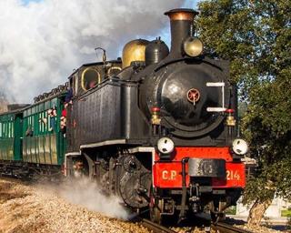 Viagem no comboio histórico promovida pela Câmara de Águeda. Comboio histórico do Vouga realiza viagens nos dias 24 e 25 de Abril.