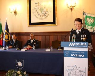 PSP: Virgínia Cruz tomou posse como comandante distrital.