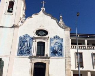 Igreja da Vera Cruz tem presépio em exposição.