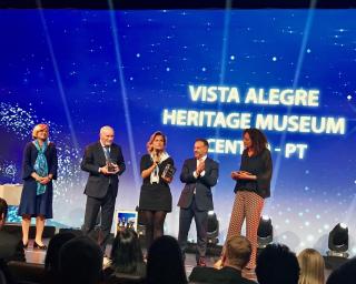 Este prémio transforma o Museu Vista Alegre, a partir de agora, num Património da Europa” - Fernando Caçoilo.