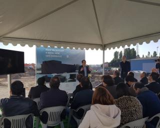 Edifício sede das empresas Wavecom e GoContact estará concluído em 2019.