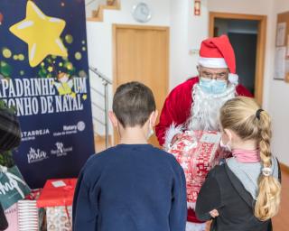 Concretizado o sonho de Natal de crianças carenciadas em Estarreja.