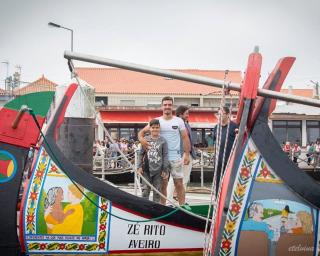José Rito triunfa na regata de moliceiros da festa do Sao Paio da Torreira.